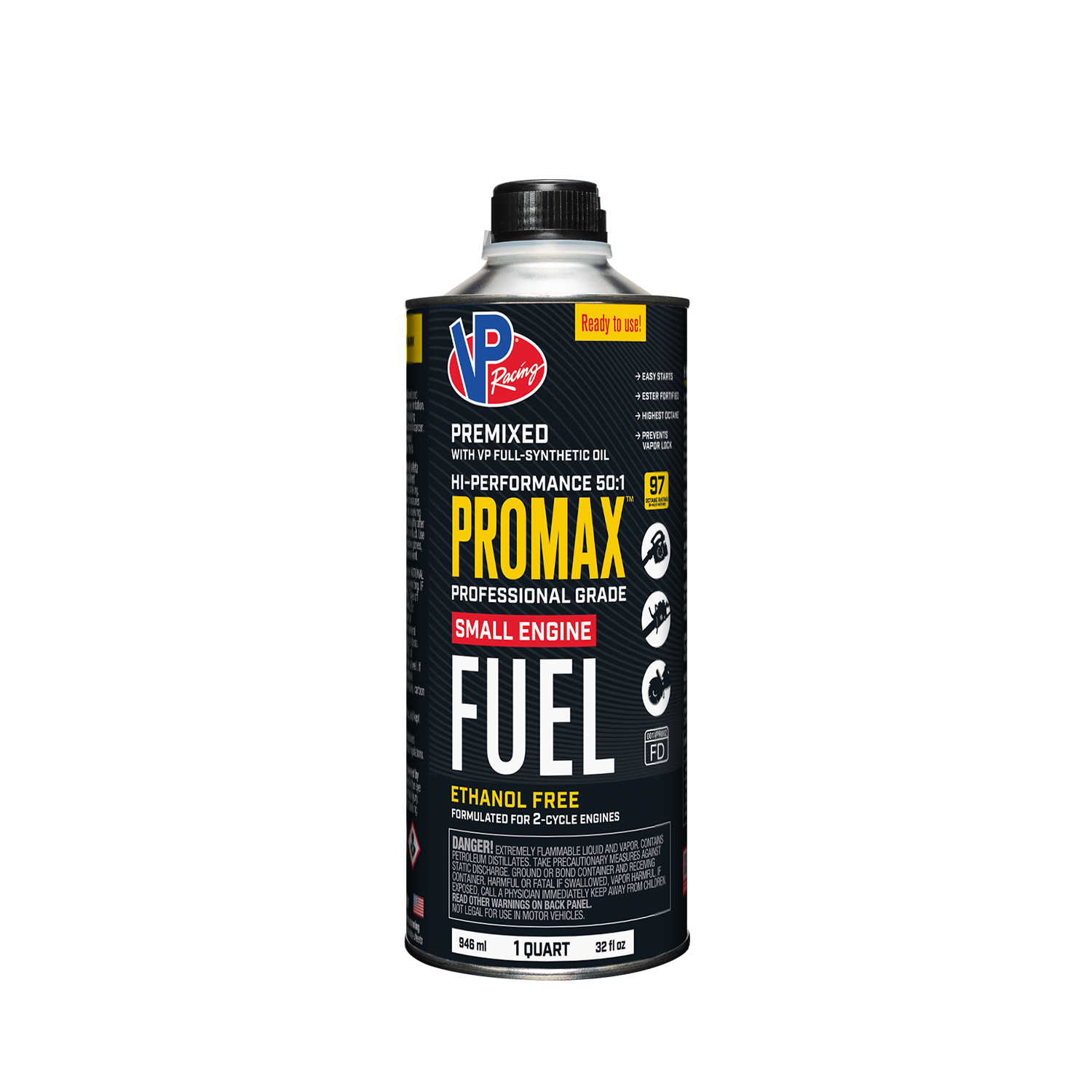 ProMax (50:1 PreMix) Small Engine Qt by VP Racing Fuels