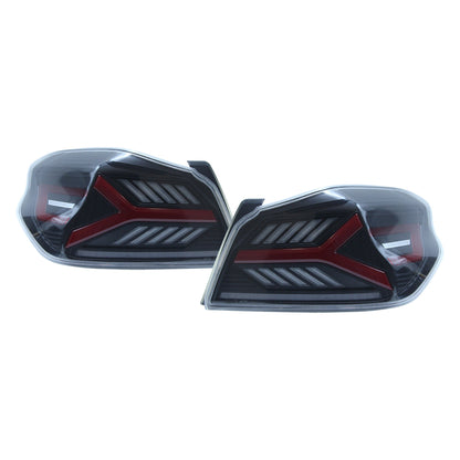 OLM Y-Spec LED Taillights (Clear Lens Red Optic) - 2015-2021 WRX / STI by MYX Automotive