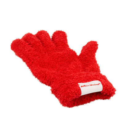 Plush Microfiber Cleaning Gloves by MaxshineUSA
