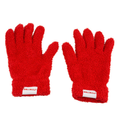 Plush Microfiber Cleaning Gloves by MaxshineUSA