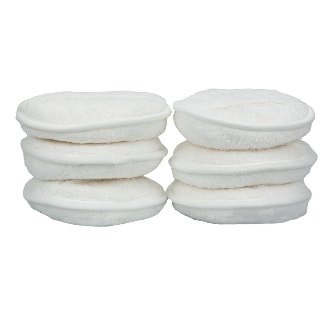 Pocket Grip Plush Microfiber Applicator Pad - 6 Pack by MaxshineUSA
