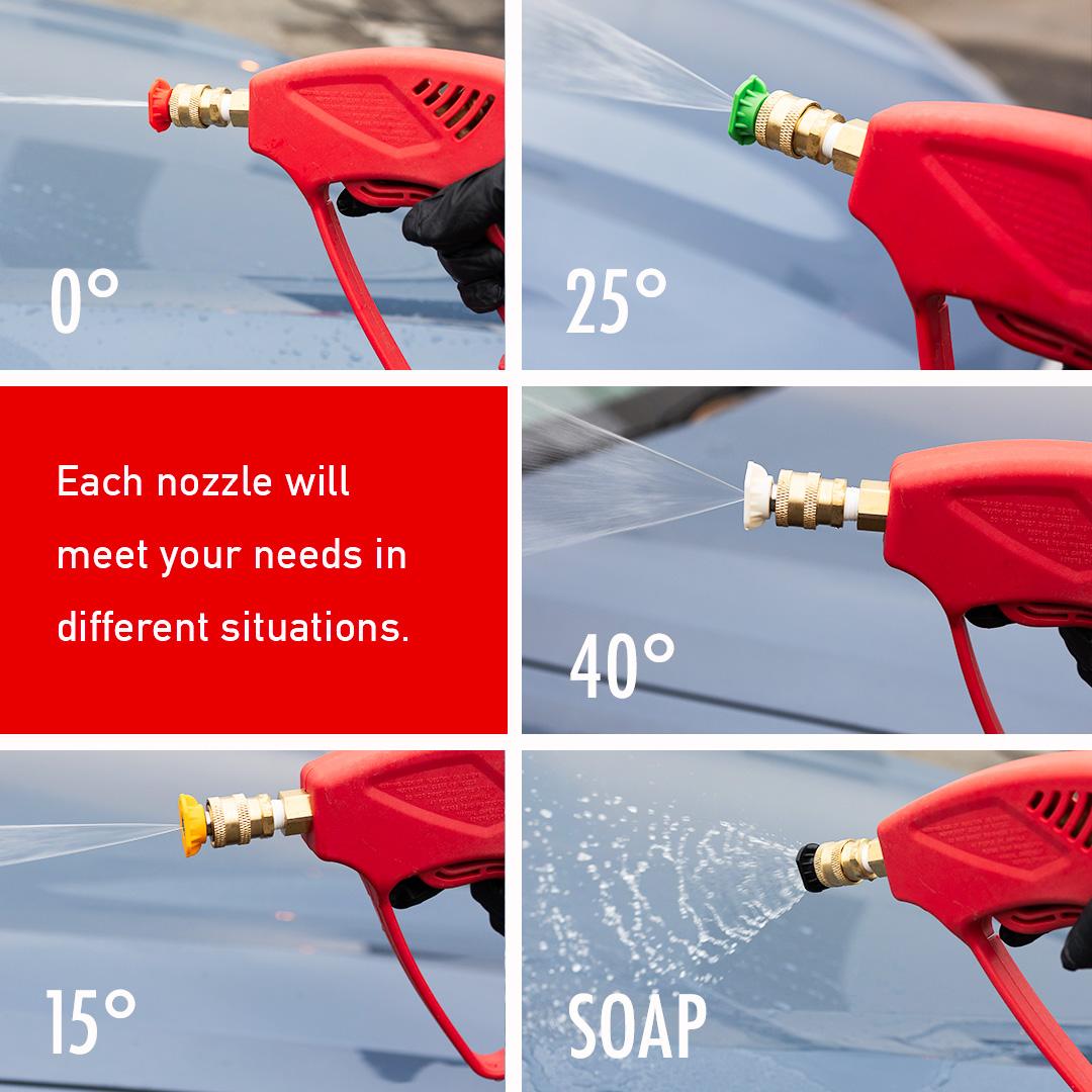Pressure Washer Nozzle Tips by MaxshineUSA