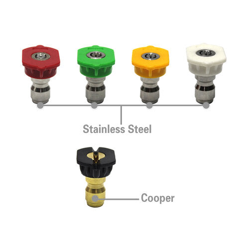 Pressure Washer Nozzle Tips by MaxshineUSA