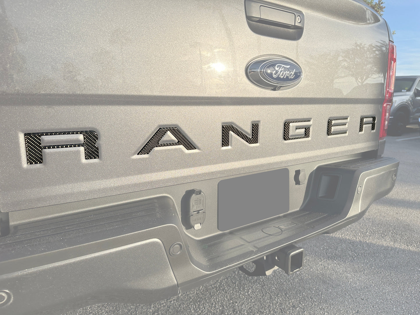Tailgate Letter Inserts Fits 2019-2023 Ford Ranger by Tufskinz.com