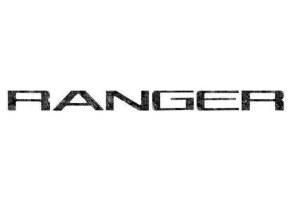 Tailgate Letter Inserts Fits 2019-2023 Ford Ranger by Tufskinz.com
