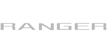 Tailgate Letter Inserts Fits 2019-2023 Ford Ranger by Tufskinz.com