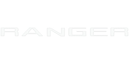 Tailgate Letter Inserts Fits 2019-2023 Ford Ranger by Tufskinz.com