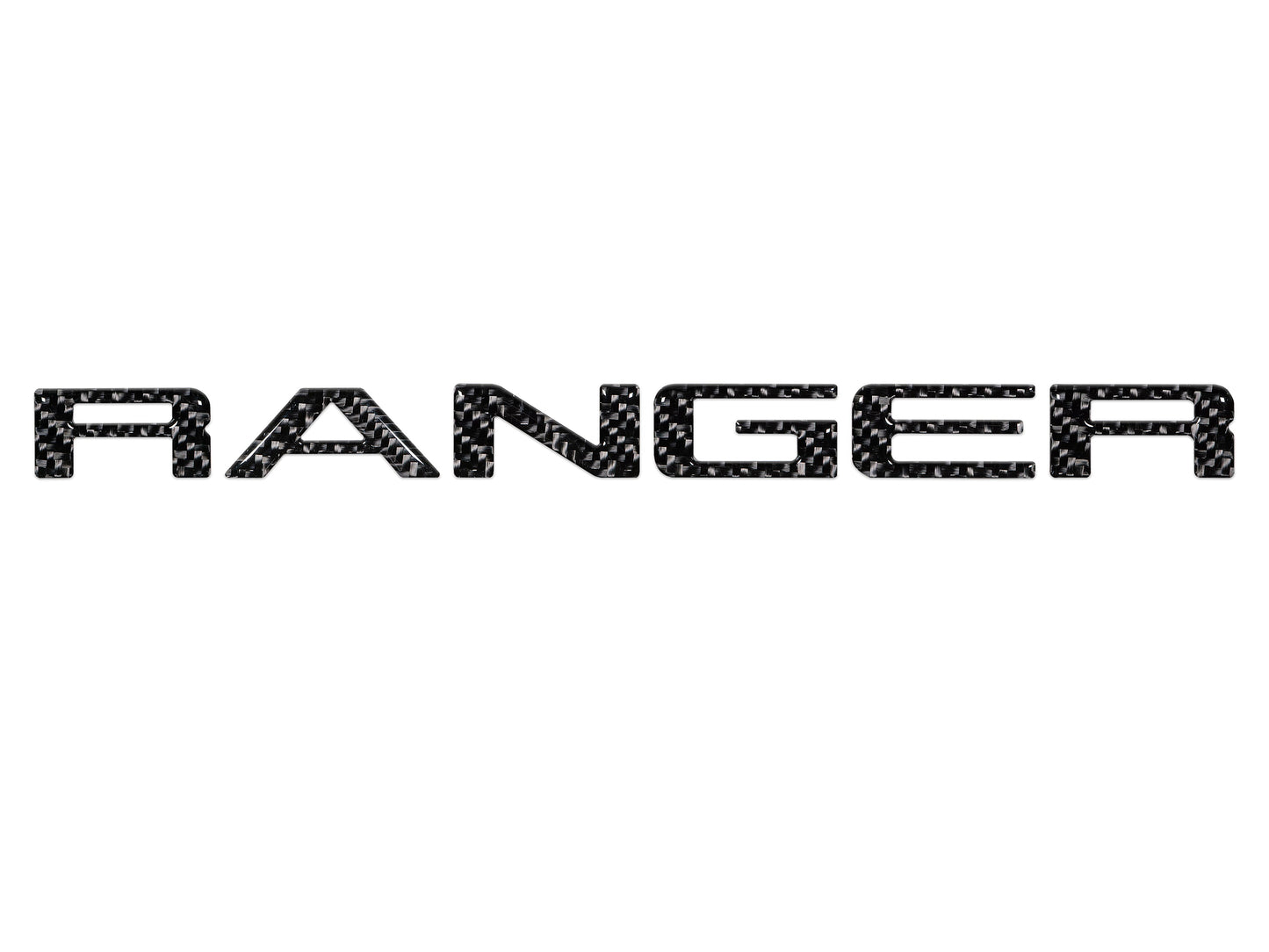 Front Grille Inserts Letter Inserts Fits 2019-2023 Ford Ranger by Tufskinz.com