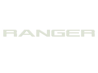 Front Grille Inserts Letter Inserts Fits 2019-2023 Ford Ranger by Tufskinz.com