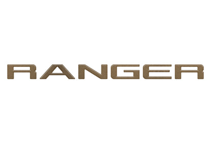 Front Grille Inserts Letter Inserts Fits 2019-2023 Ford Ranger by Tufskinz.com