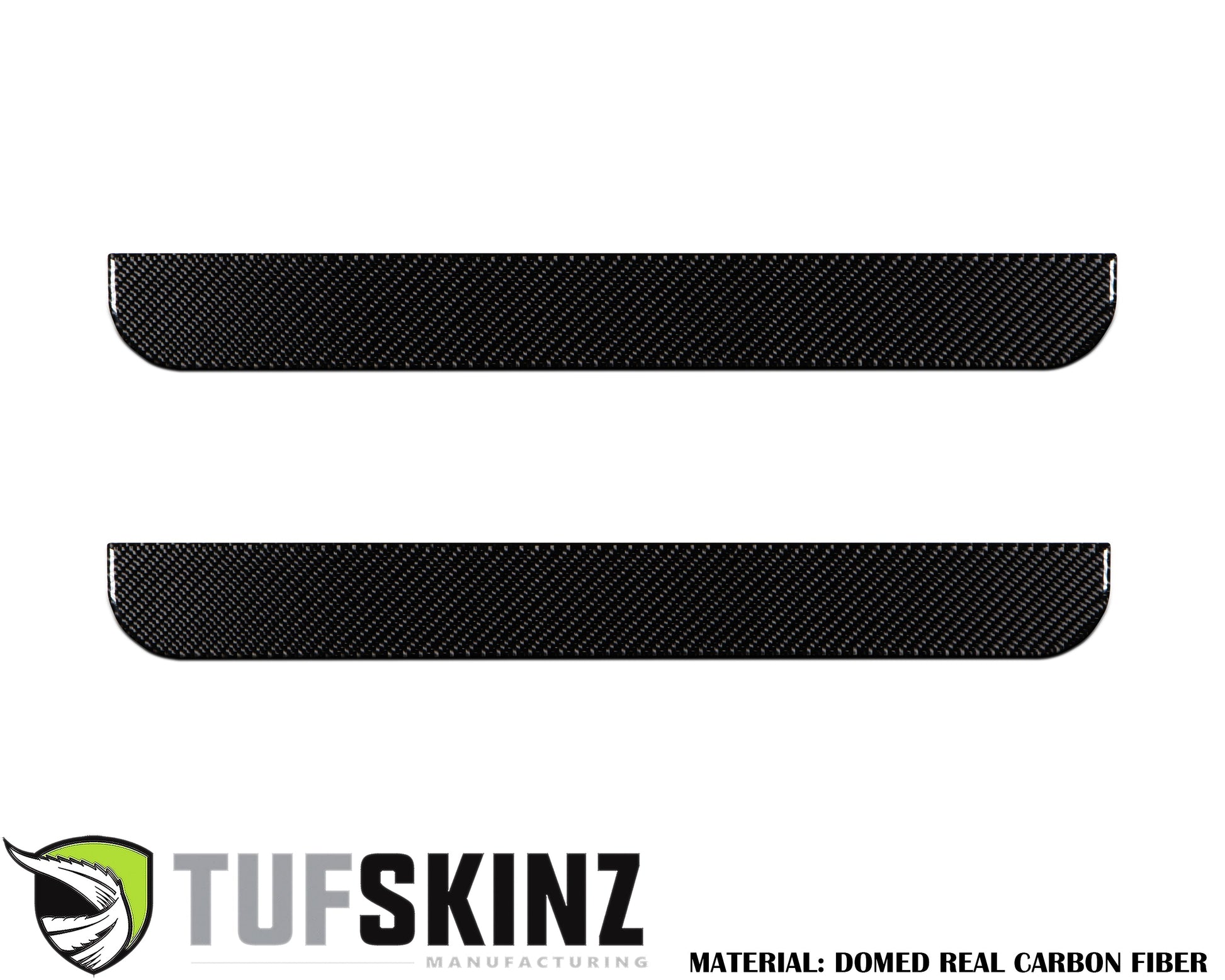 Door Sill Protection Overlays (Domed) 2019-2023 Ford Ranger by Tufskinz.com