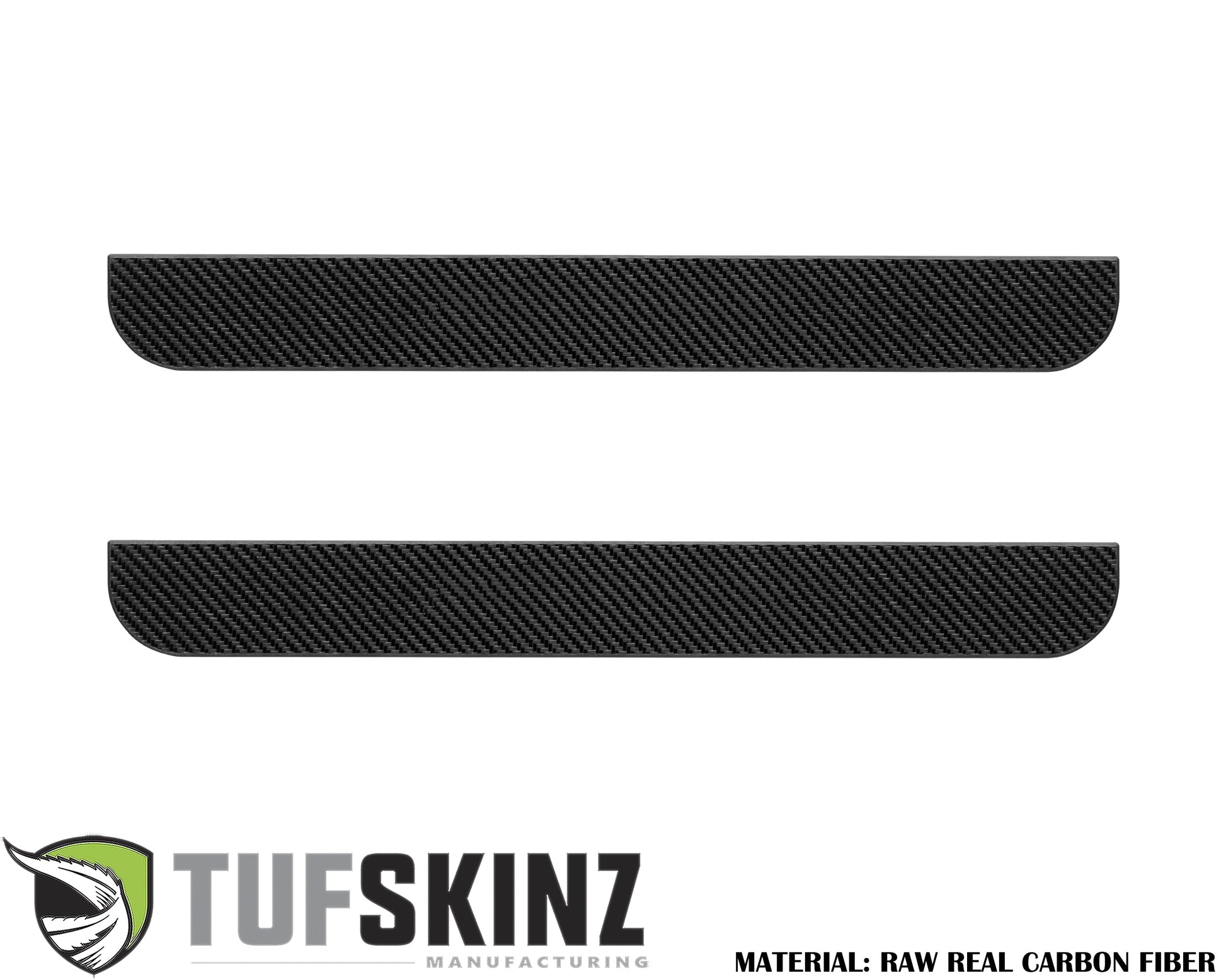 Door Sill Protection Overlays (Domed) 2019-2023 Ford Ranger by Tufskinz.com