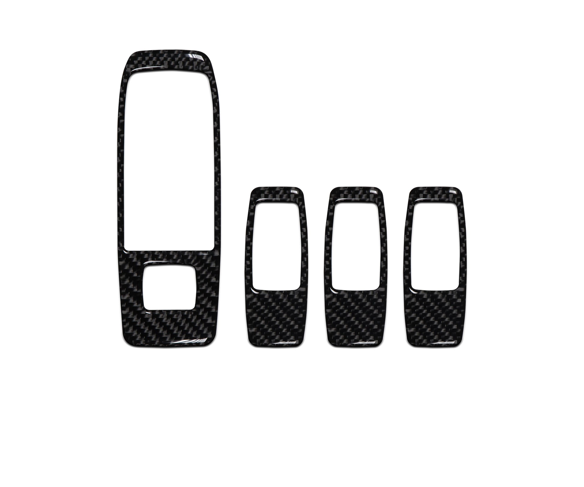 Door Switch Accent Overlays Fits 2019-2023 Ford Ranger by Tufskinz.com