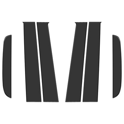 Door Pillar (B+C) Overlays Fits 2019-2023 Ford Ranger SuperCrew by Tufskinz.com