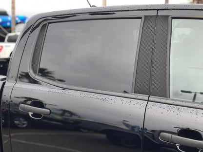 Door Pillar (B+C) Overlays Fits 2019-2023 Ford Ranger SuperCrew by Tufskinz.com
