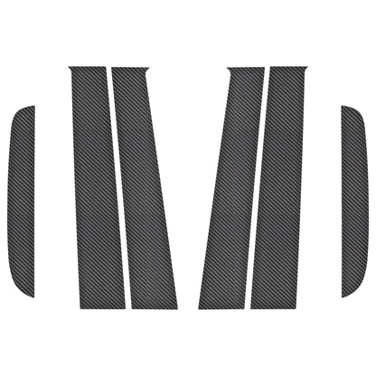 Door Pillar (B+C) Overlays Fits 2019-2023 Ford Ranger SuperCrew by Tufskinz.com