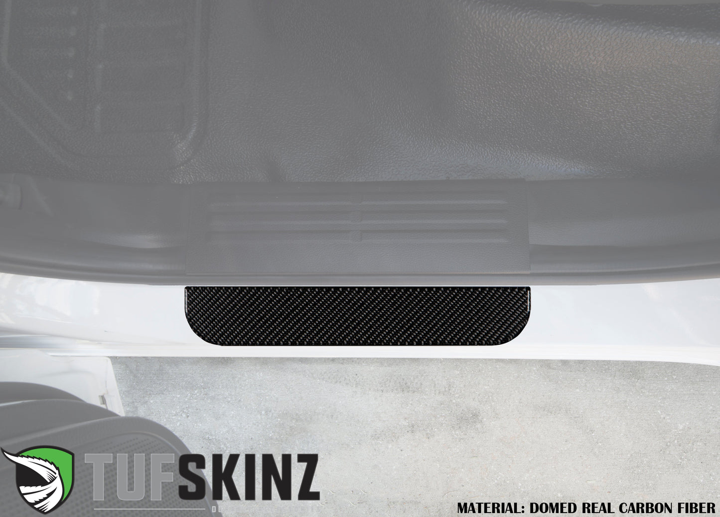 Door Sill Protection Overlays (Domed) 2019-2023 Ford Ranger by Tufskinz.com