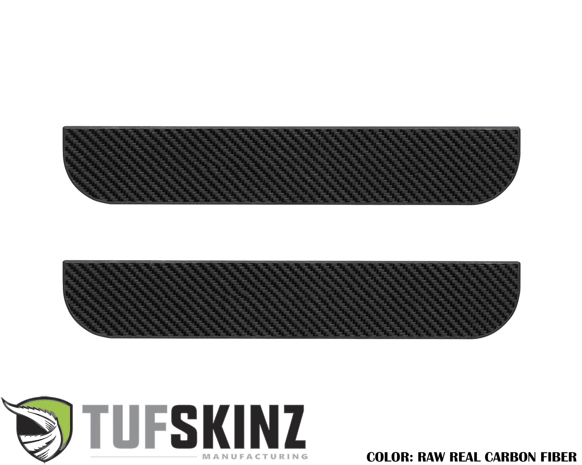 Door Sill Protection Overlays (Domed) 2019-2023 Ford Ranger by Tufskinz.com