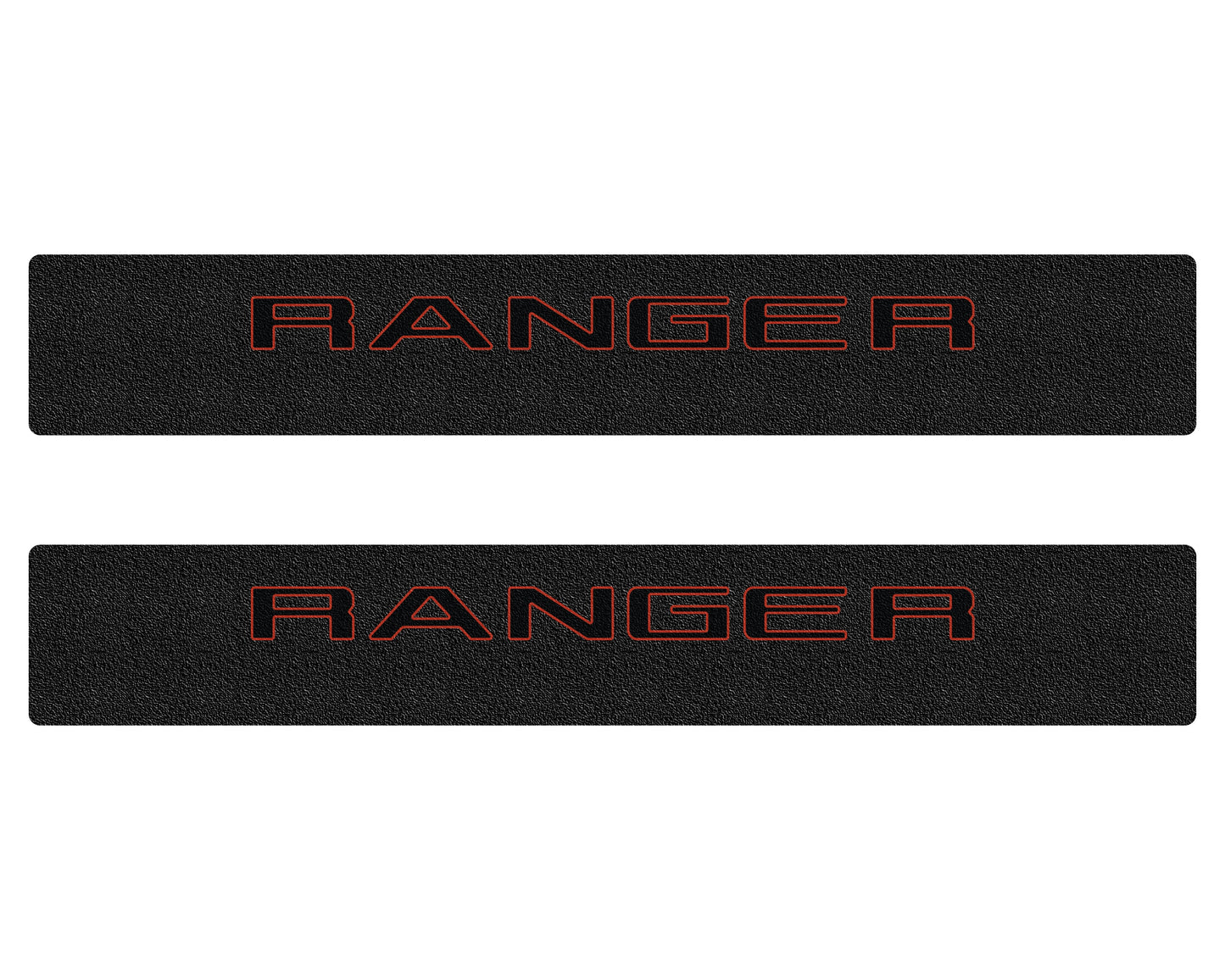 Door Sill Protection Overlays Fits 2019-2026 Ford Ranger by Tufskinz.com