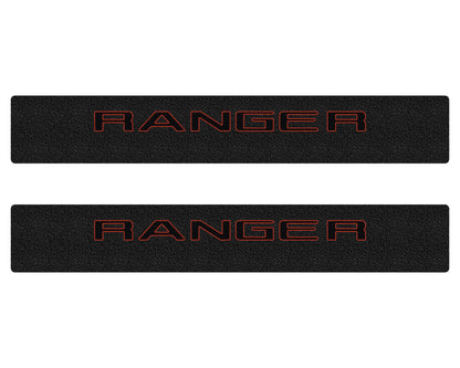 Door Sill Protection Overlays Fits 2019-2026 Ford Ranger by Tufskinz.com