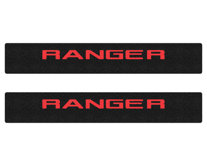 Door Sill Protection Overlays Fits 2019-2026 Ford Ranger by Tufskinz.com