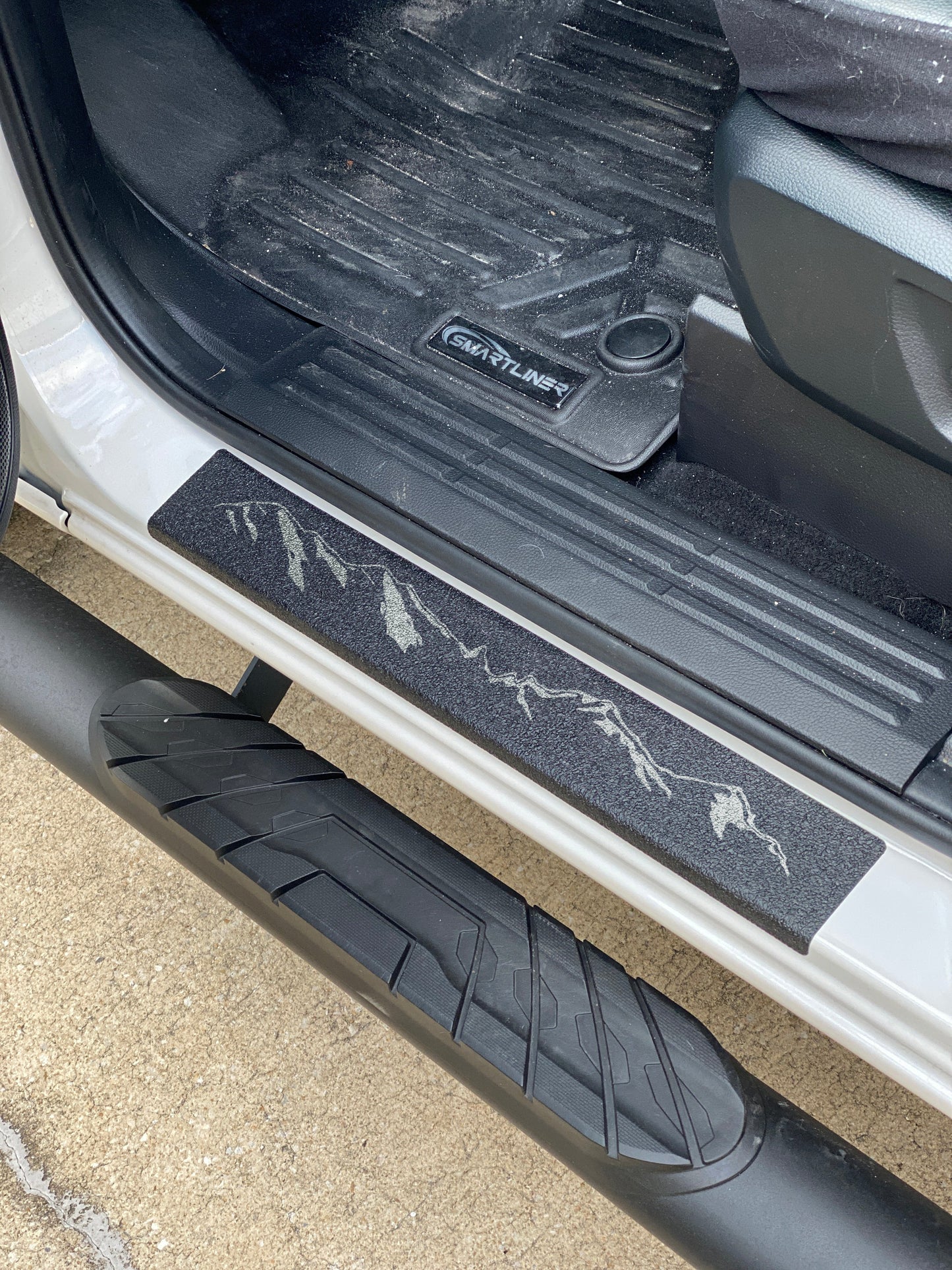 Door Sill Protection Overlays Fits 2019-2026 Ford Ranger by Tufskinz.com