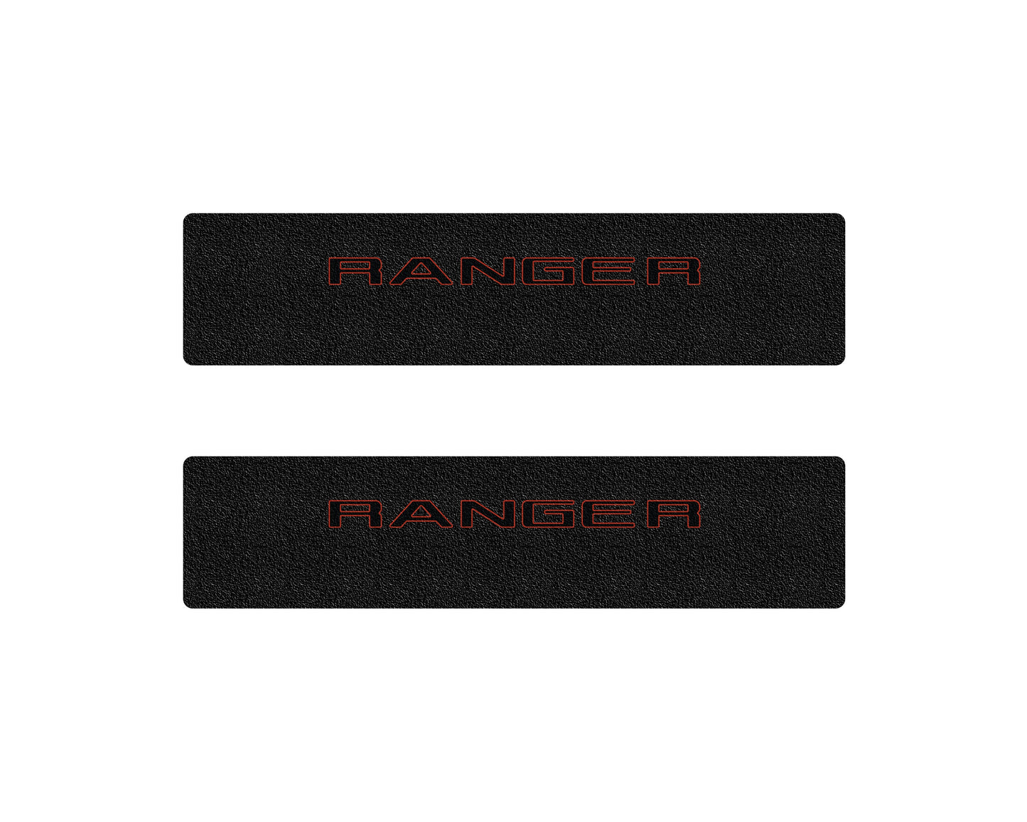 Door Sill Protection Overlays Fits 2019-2026 Ford Ranger by Tufskinz.com