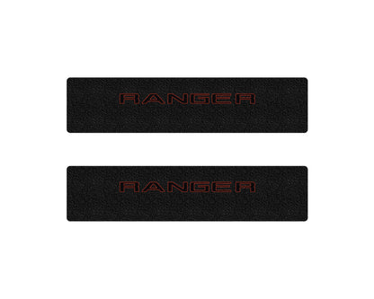 Door Sill Protection Overlays Fits 2019-2026 Ford Ranger by Tufskinz.com