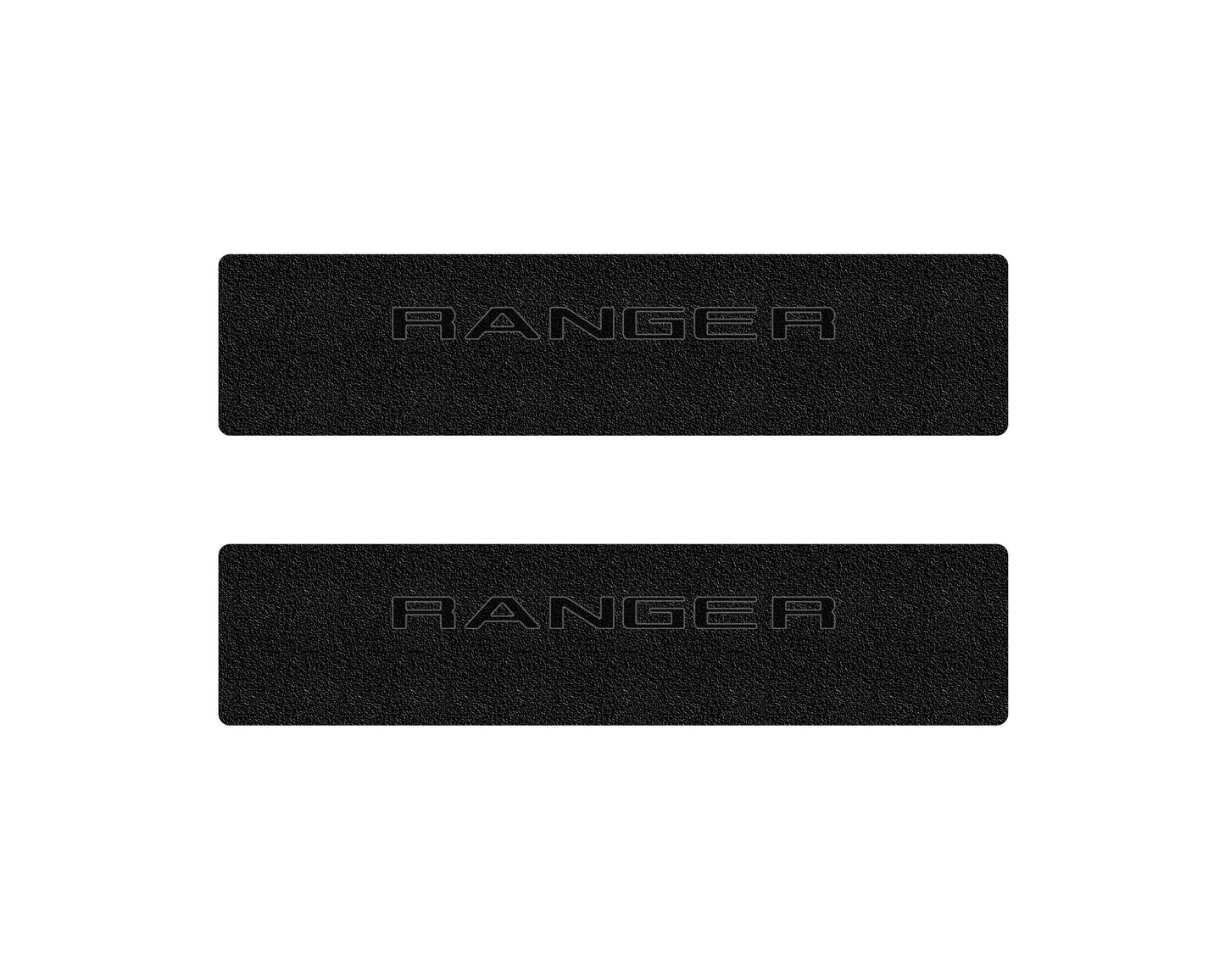 Door Sill Protection Overlays Fits 2019-2026 Ford Ranger by Tufskinz.com
