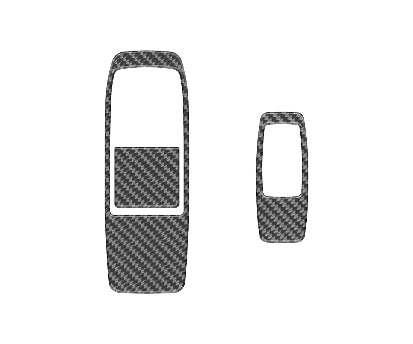 Door Switch Accent Overlays Fits 2019-2023 Ford Ranger by Tufskinz.com