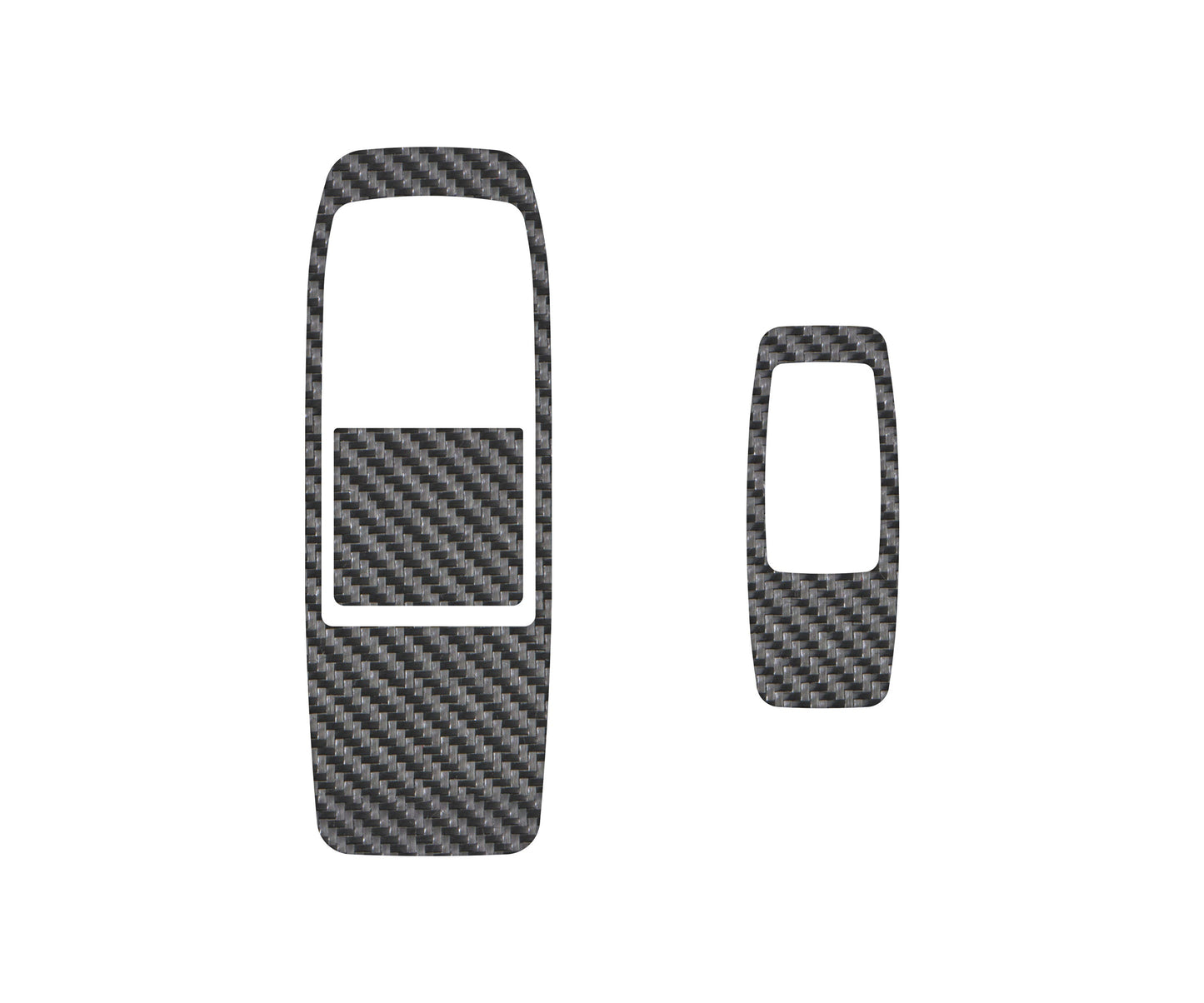 Door Switch Accent Overlays Fits 2019-2023 Ford Ranger by Tufskinz.com