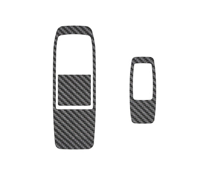 Door Switch Accent Overlays Fits 2019-2023 Ford Ranger by Tufskinz.com