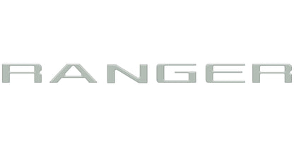 Tailgate Letter Inserts Fits 2024-2026 Ford Ranger by Tufskinz.com
