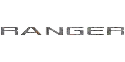 Tailgate Letter Inserts Fits 2019-2023 Ford Ranger by Tufskinz.com