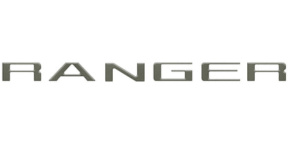 Tailgate Letter Inserts Fits 2019-2023 Ford Ranger by Tufskinz.com