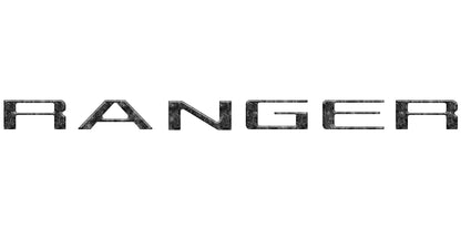 Tailgate Letter Inserts Fits 2024-2026 Ford Ranger by Tufskinz.com