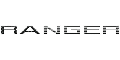 Tailgate Letter Inserts Fits 2024-2026 Ford Ranger by Tufskinz.com