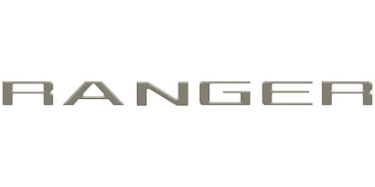 Tailgate Letter Inserts Fits 2024-2026 Ford Ranger by Tufskinz.com