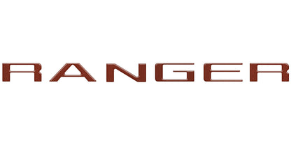 Tailgate Letter Inserts Fits 2024-2026 Ford Ranger by Tufskinz.com