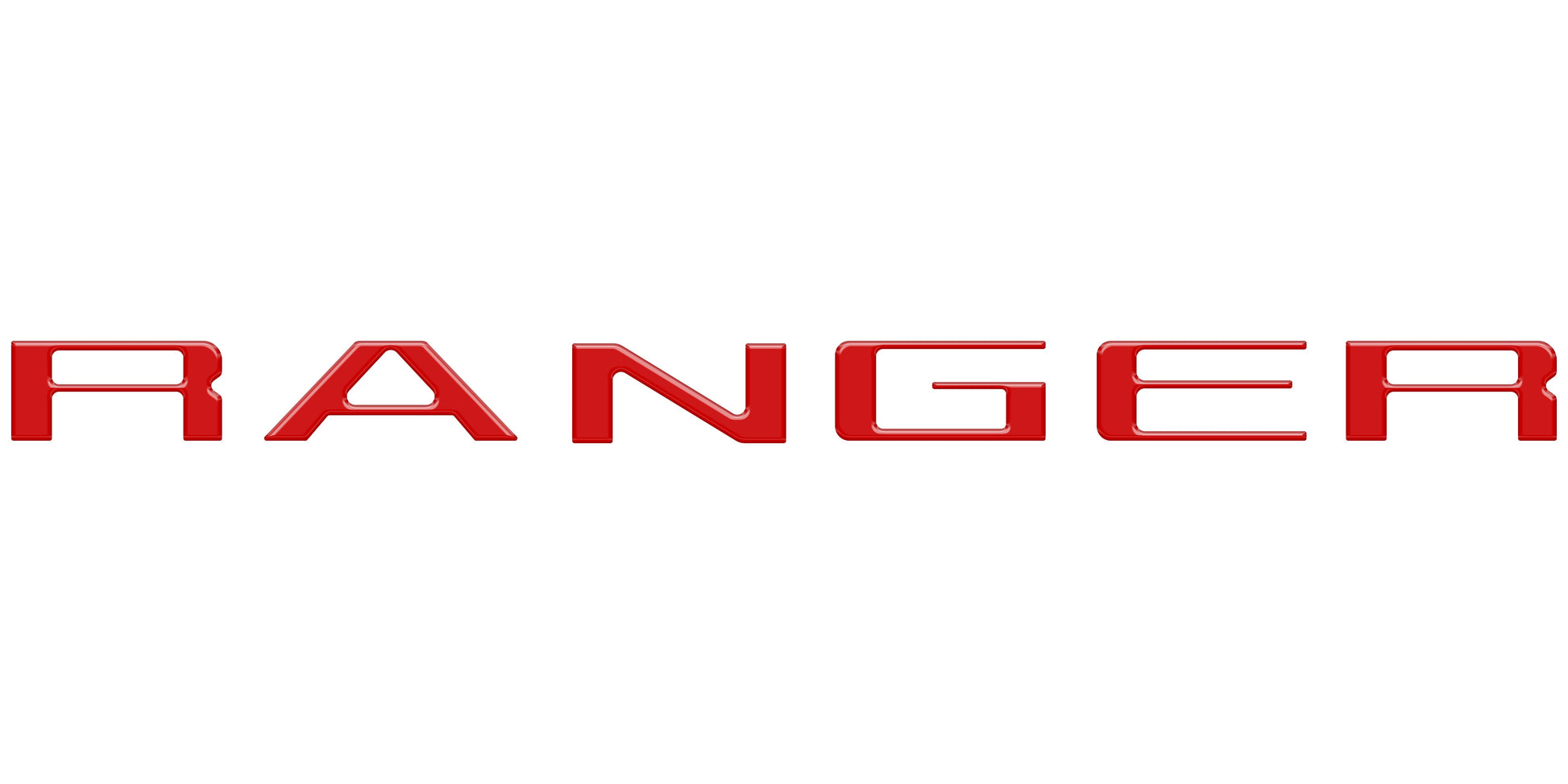 Tailgate Letter Inserts Fits 2024-2026 Ford Ranger by Tufskinz.com