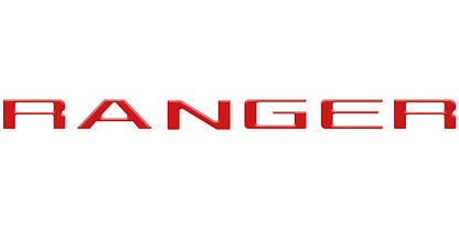 Tailgate Letter Inserts Fits 2024-2026 Ford Ranger by Tufskinz.com