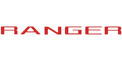 Tailgate Letter Inserts Fits 2024-2026 Ford Ranger by Tufskinz.com