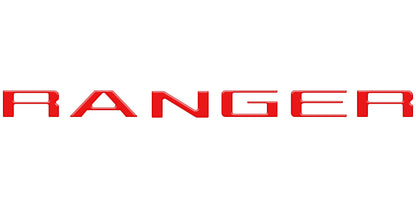 Tailgate Letter Inserts Fits 2019-2023 Ford Ranger by Tufskinz.com