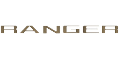 Tailgate Letter Inserts Fits 2024-2026 Ford Ranger by Tufskinz.com