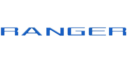 Tailgate Letter Inserts Fits 2024-2026 Ford Ranger by Tufskinz.com