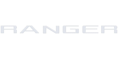 Tailgate Letter Inserts Fits 2024-2026 Ford Ranger by Tufskinz.com