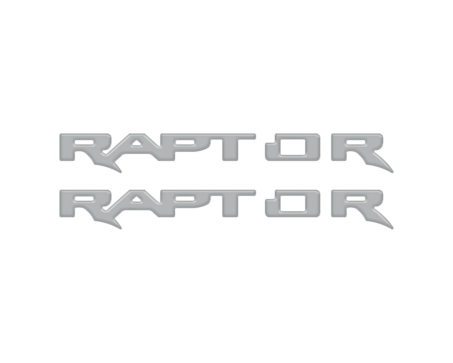 Raptor Running Board Emblem Overlays Fits 2024-2026 Ford Ranger Raptor by Tufskinz.com