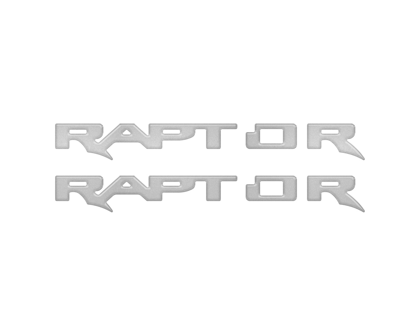 Raptor Running Board Emblem Overlays Fits 2024-2026 Ford Ranger Raptor by Tufskinz.com