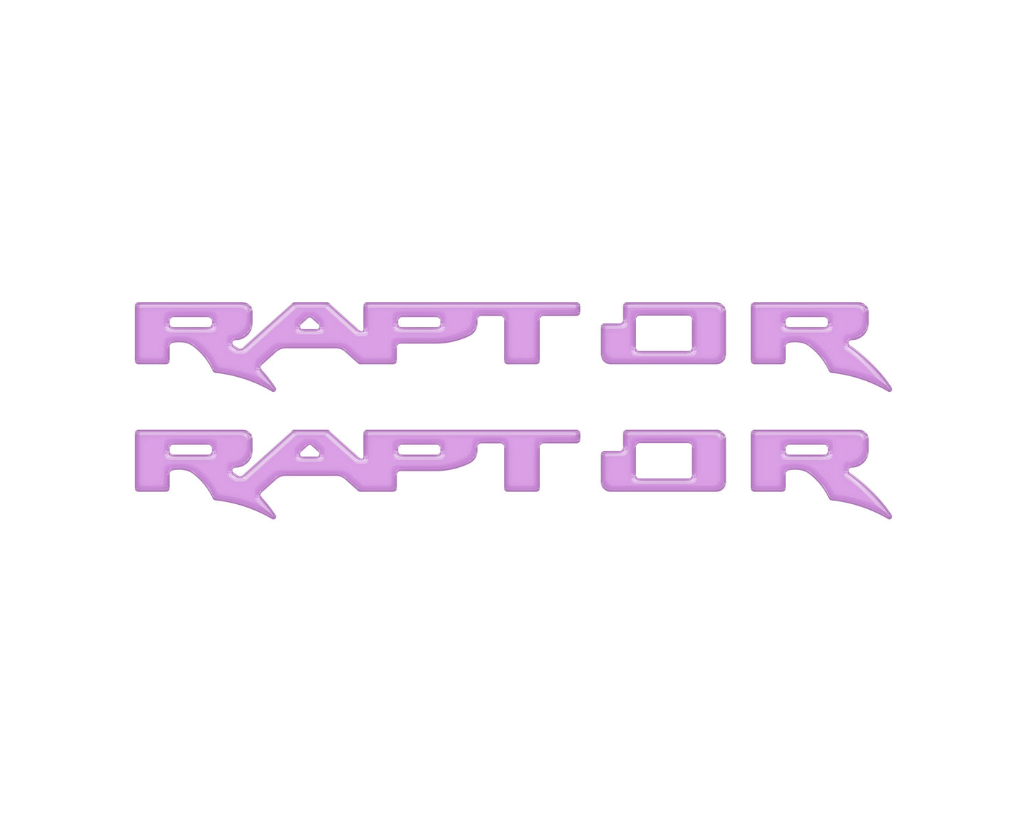Raptor Running Board Emblem Overlays Fits 2024-2026 Ford Ranger Raptor by Tufskinz.com