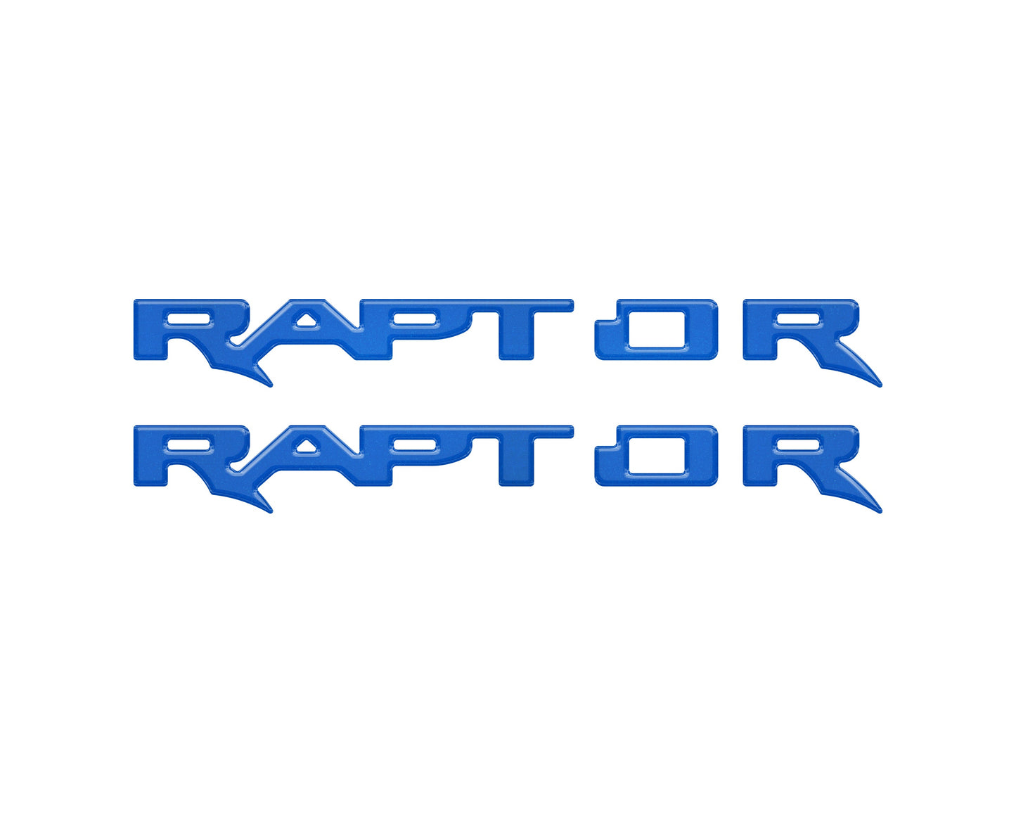 Raptor Running Board Emblem Overlays Fits 2024-2026 Ford Ranger Raptor by Tufskinz.com